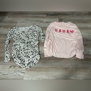 Women’s medium maternity shirts